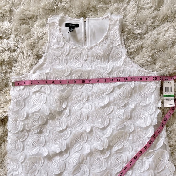 Alfani Lace Sleeveless Top - Picture 4 of 5